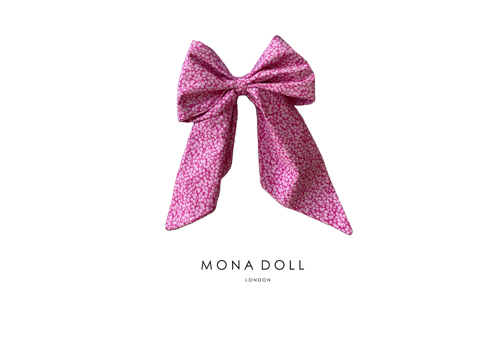 Pink Hairclip Bow - Final Sale