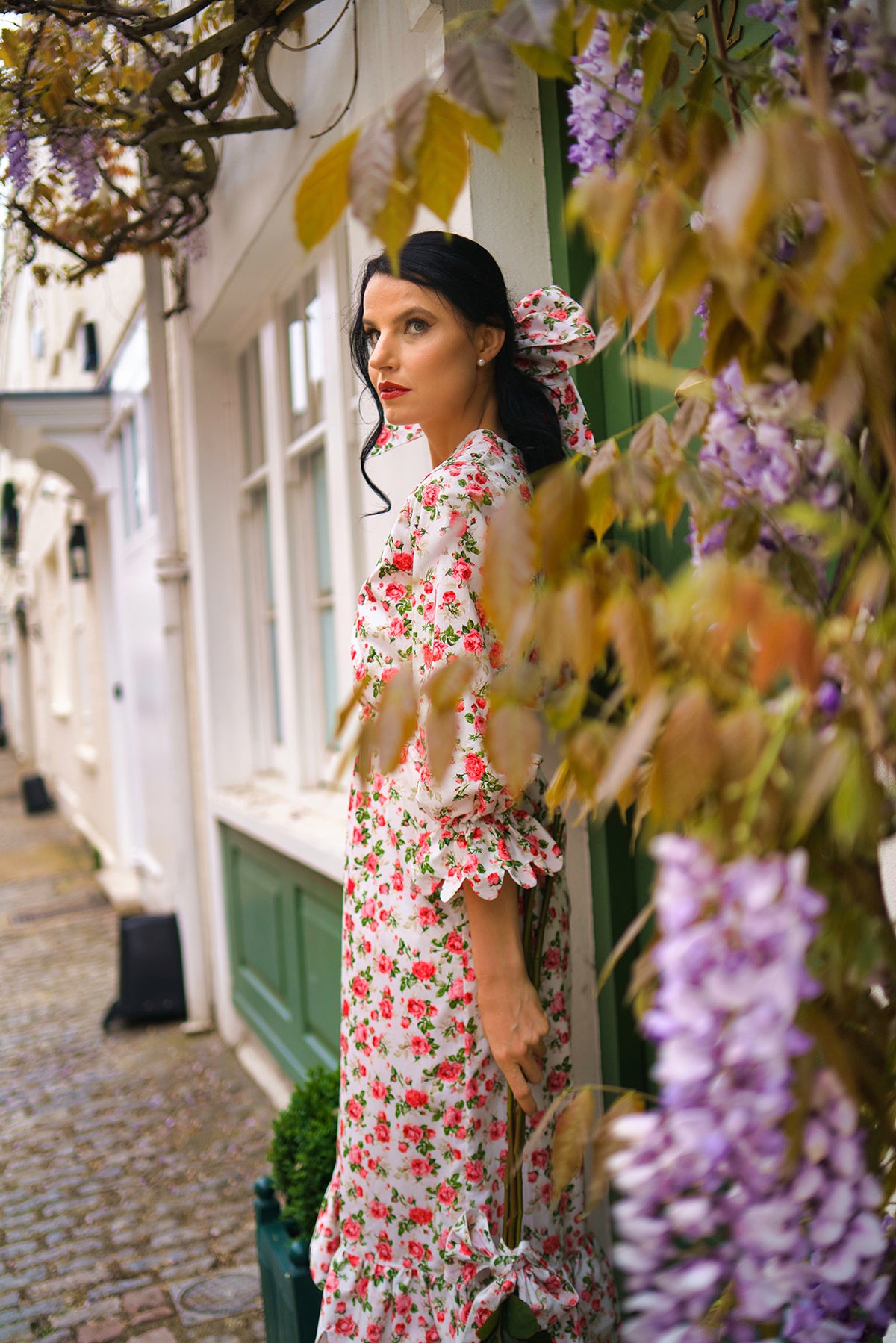 Evelyn midi dress (English Garden)  size 10 - Final Sale