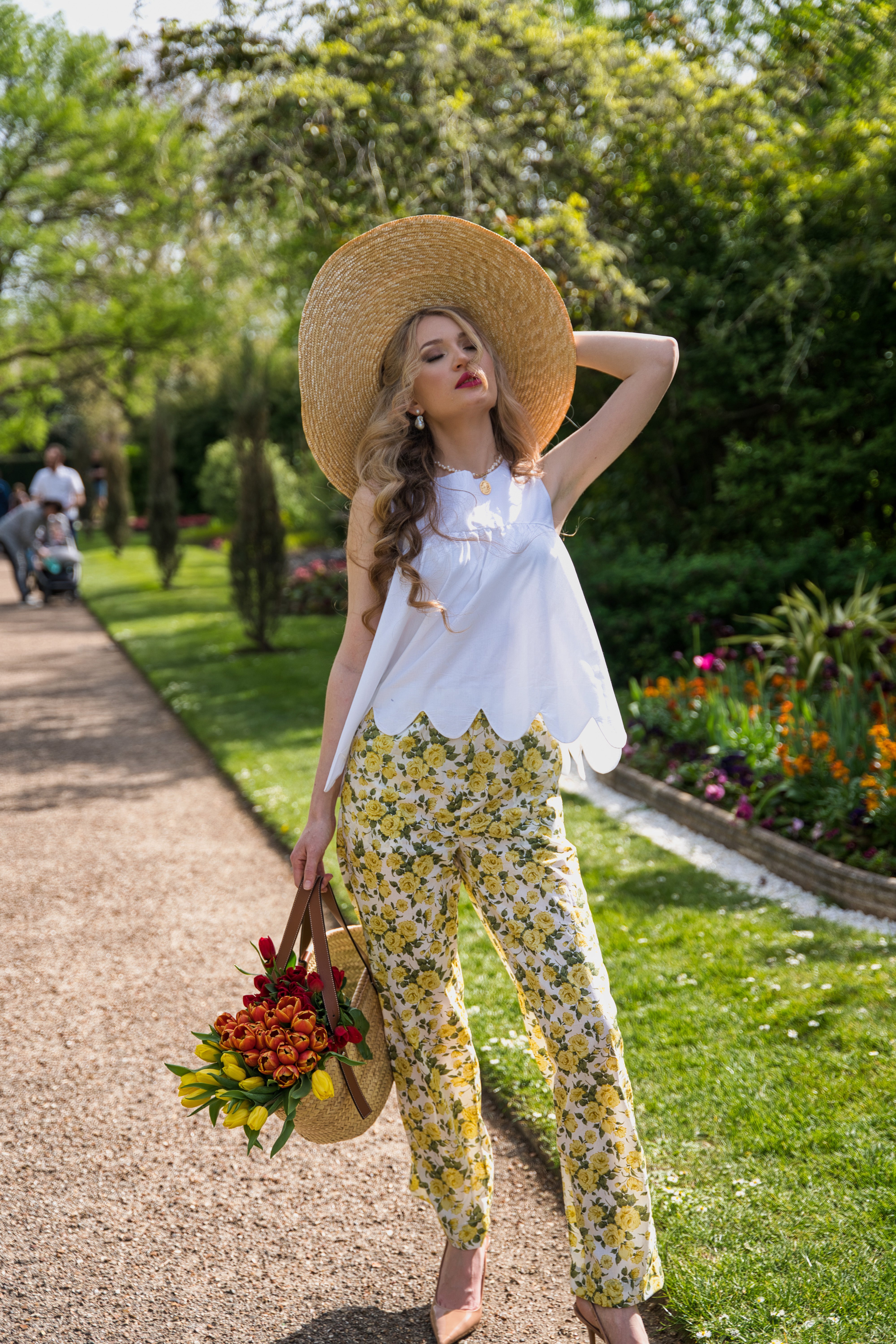 Tara Pants (Hello sunshine) - Sale