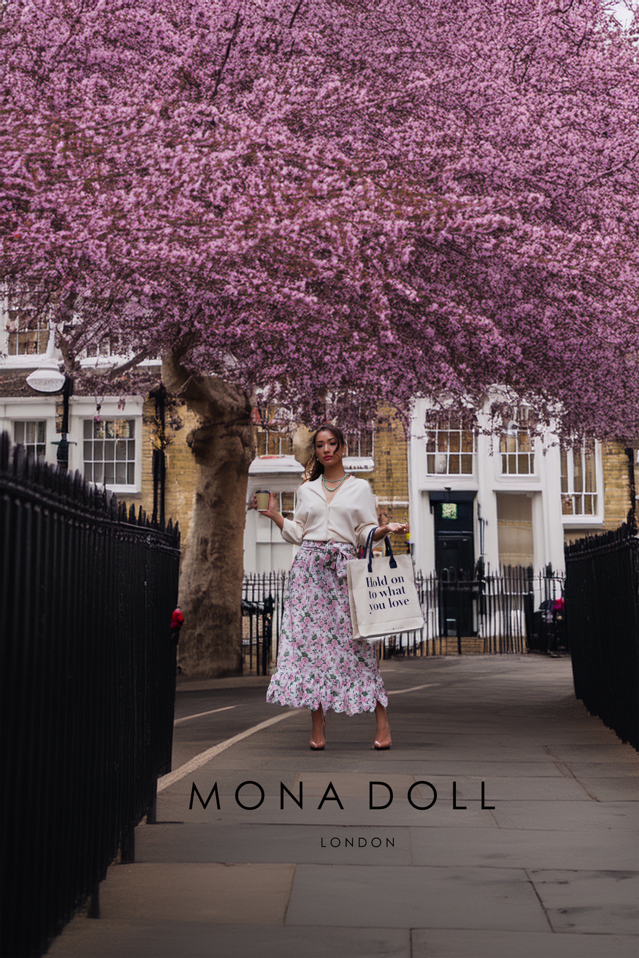 Grace Midi Skirt pink - Final Sale