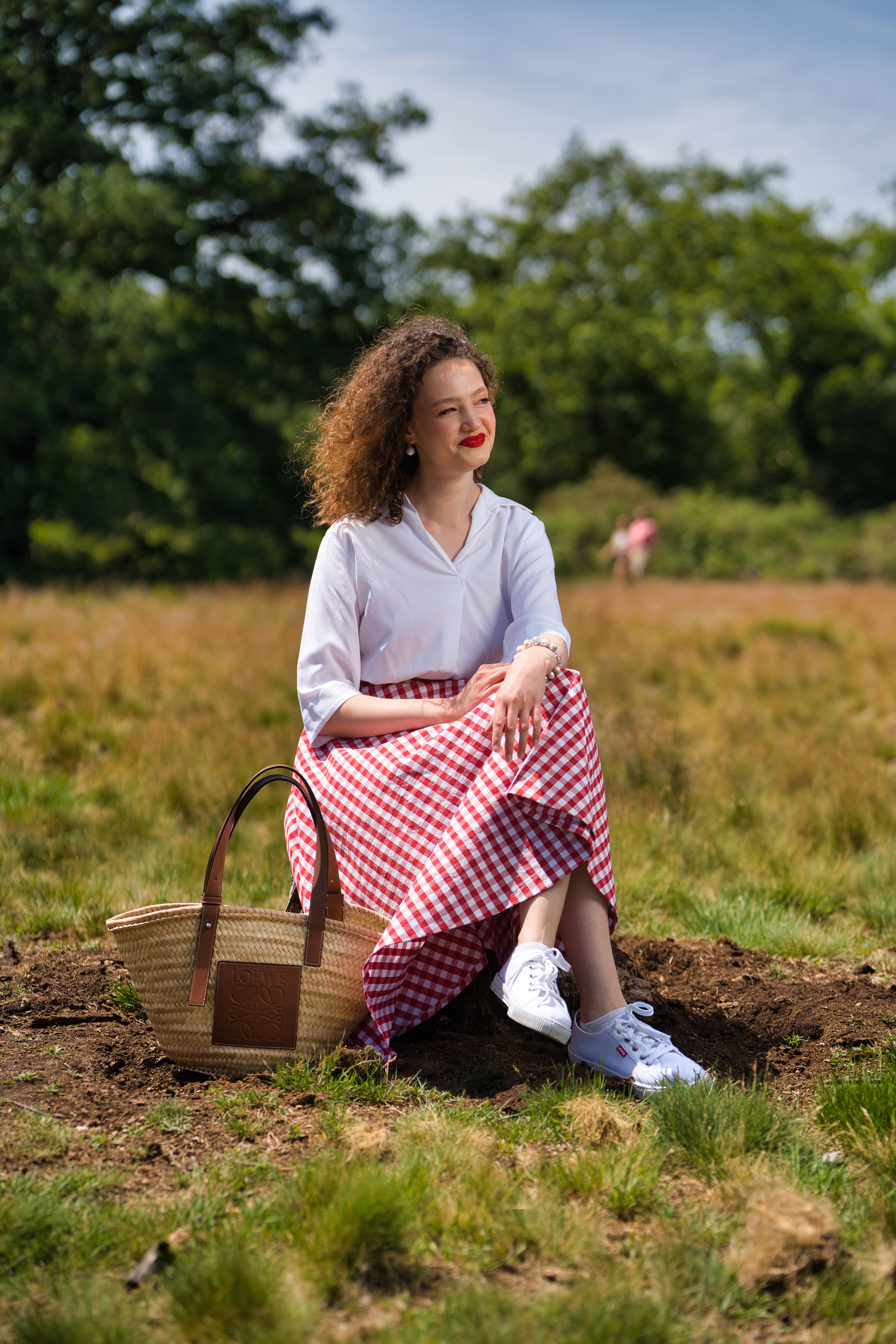 Lynn Midi skirt - Vintage Beauty