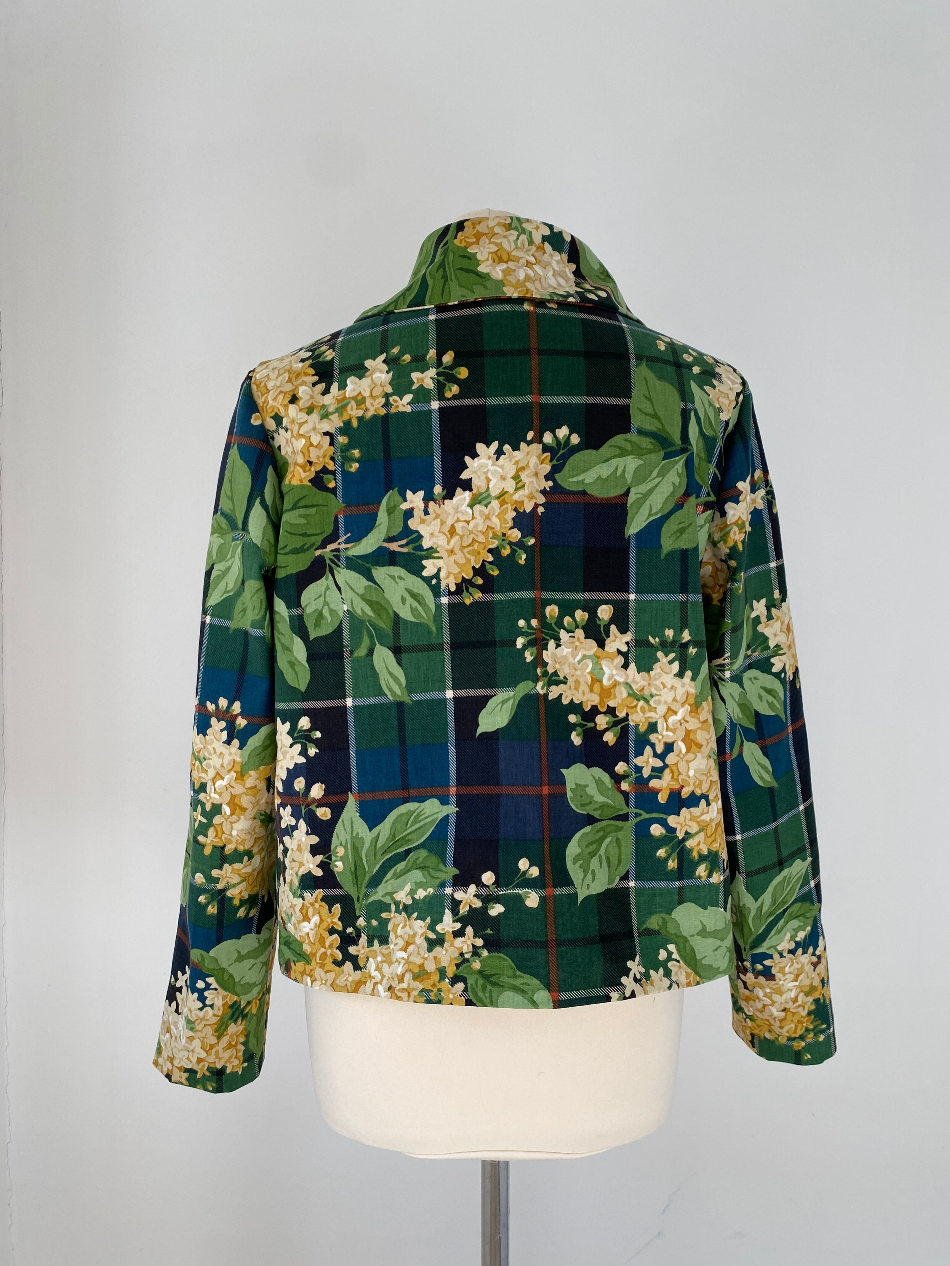 Tartan in Bloom Boxy Jacket